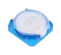 HANABASS Mixed Cellulose Ester Membrane Filter Disc White Consistent 0.22um 50 Sheets Hydrophilic Laboratory Filter Membrane with Grid Lines for Sterility Testing and Particle Analysis