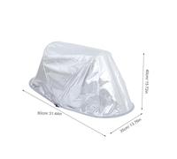 HANABASS Motorcycle Seat Cushion Cover UV Resistant Sunshade for Electric Bikes and Scooters Lightweight Outdoor Rain Protection Easy Installation for Summer and All Seasons