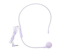 HANABASS Musical Instrument Headsets Wired Speech Headset Miniature Lapel Mic for Guitar Microphone for Live Performances and Recording Vocals