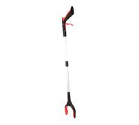 HANABASS Outdoor Trash Grabber Tool with Strong Clamp Portable Foldable Garbage Picker for Household and Elderly Use Anti-slip Reacher for Easy Trash Pickup and Cleaning Tasks