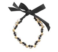 HANABASS Pet Collar Accessories for Puppy and Dog Pet Collar Pearl and Ribbon for Dog Like Chihuahua for Daily Wear Walking