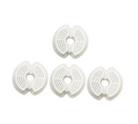 HANABASS Pet Fountain Filters Replacement for Puppy Water Fountain with Multi-pass Weak Acid Resin Abs Shell Filter Cartridge for Healthy Drinking Water