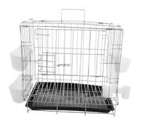 HANABASS Pigeon Cage Poultry Habitat Supplies Breeding Cage with Tray Bird Breeding Nest Bird Breeding Cage Pigeon Hanging Feeder Poultry Carrier Crate Cage for Birds Stainless Steel