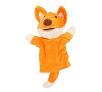HANABASS Plush Fox Hand Puppet Soft Animal Puppet for Role Play Early Education Interactive Storytelling Stimulates Imagination and Motor Skills for Boys