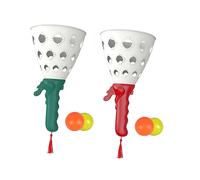 HANABASS Pop and Catch Ball Game - Kids Interactive Throw & Catch Toy for 2 Players, Lightweight Outdoor Play for Backyard, Park & Beach, Ages 3+