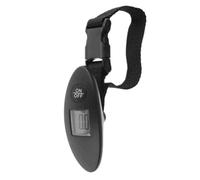 HANABASS Portable 40kg Luggage Scale Electronic Mini High Precision Baggage Weight Measure with Lcd Display for Travel and Airport Use, Black Compact Handheld Pocket Scale without Battery