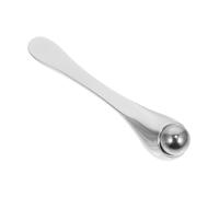 HANABASS Portable Eye Wrinkle Massager Silver Anti-Aging Facial Stick for Puffiness Dark Circles Relief Tired Eye Refreshing Tool for Travel and Daily Skincare