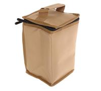 HANABASS Portable Gas Canister Storage Bag Canvas Protective Case for Camping Gear Versatile Outdoor Lantern and Beer Cup Holder Enhanced Protection for Traveling Accessories