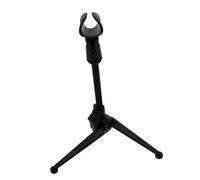 HANABASS Portable Microphone Clip for Tabletop Use Mic Stand for Podcasting Singing Live Streaming Adjustable Height and Stable Base