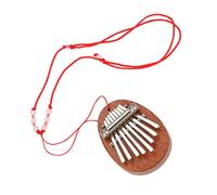 HANABASS Portable Mini Wooden Kalimba Thumb Piano Keys Compact Finger Piano for Beginners Adults Lightweight Musical Instrument with Clear Sound and Design