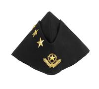 HANABASS Portable Sailor Costume Hat Breathable Cloth Russian Boat-shaped Captain Cap for Men and Women Party Accessory for Dance Performances and Themed Events One Fits All