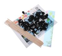 HANABASS Preschool Chinese Shadow Puppet Set Paper Craft for Kids Educational Storytelling and Performance Area, Multifunctional Stickers for Interactive Learning and Creative Play