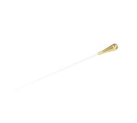 HANABASS Professional Orchestra Conducting Stick Made of Aluminum Alloy and Resin, Easy to Manipulate Music for Orchestra Performances and Children's Parties, White Colour Music Conducting