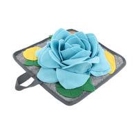 HANABASS Rabbit Snuffle Mat Durable Polar Fleece Slow Feeding Pad with Slip Bottom for Foraging Sniffing for Reducing Anxiety Natural Hunting Instincts