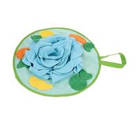 HANABASS Rabbit Snuffle Mat for Hamsters Small Pets Interactive Foraging Cushion for Indoor Bunnies Safe Durable Design for Energy Consumption Smell Training Pet