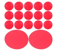 HANABASS Red Gel Light Filter 20Pcs 5X5Cm Adhesive Correction Film for LED Spotlights and Speedlight Gel Filters, Designed for Mood Lighting and Home Ambient Use