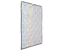 HANABASS Refrigerator Polyester Insulated Outdoor Waterproof Cover for and with UV Resistance and Double-sided Design Cotton Material Protector for Fridge and Freezer Indoor Use