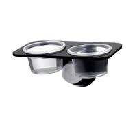 HANABASS Reptile Food Tray Suction Cup for Lizard Gecko Feeding Material Designed As Feeder and Water Bowl for Pets