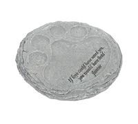 HANABASS Resin Dog Tombstone Memorial Durable Pet Gravestone for Garden Courtyard Park Decor Loss Remembrance for Beloved Pets