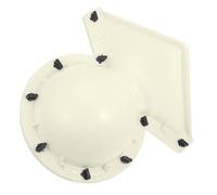 HANABASS Roman Column Ball Mold for Concrete Lawn Decor Multipurpose Mold for Feng Shui Garden Fence Post Caps Nonstick Surface for Easy Cleaning and Repeated Use