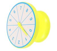 HANABASS Rotatable Math Turntable Wheel Educational Number Game Board for Parties Raffles Events Compact Design for Interactive Learning Fun Activities