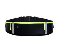HANABASS Running Fanny Pack Reflective Strips Ultra-Thin Design for Fitness Sports Secure Pockets for Your Essentials Lightweight Waist Bag for Marathon Training