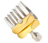 HANABASS Sax Clip Hollow Out Design Durable Stainless Steel Saxophone Clamp for Secure Fastening Essential Accessory for Saxophone Players