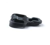 HANABASS Self-locking Bike Pedal Cleats Compatible with Look Keo for Men and Women Nylon Metal Cycle Pedal Treadle Parts Easy to Install with Screwdriver Black
