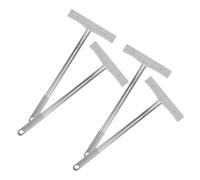 HANABASS Sign Holder Rods Multi-function High Placards Rods Stainless Steel 4pcs Support and Easy Installation for Outdoor Use and Voting for Handheld Welcome Sign Display