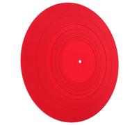 HANABASS Silicone Turntable Mat for Vinyl Record Player Static and Shock Absorbing for Home Audio Listening and Record Player Accessories