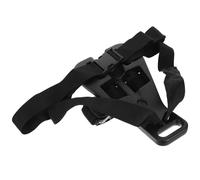 HANABASS Single Dive Tank Back Support Diving Oxygen Cylinder Back Rack for 7-12l Scuba Cylinders, Stainless Steel Pp, Black, Universal Compatibility, for Scuba Instructors and Pro Divers,