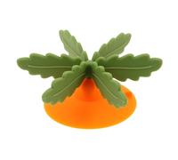 HANABASS Slow Feeder Dog Bowls Insert Soft Silicone Design for Portion Control Prevents Overeating Compatible Bowls for Healthy Digestion Green and Orange
