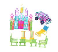 HANABASS Smart Puzzle Wand Building Blocks Set for, Plastic DIY Assembling Insert Link, Educational Puzzle Wand for Cognitive Development