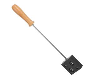 HANABASS Smelting Tool Half Sphere Mold Graphite for Metal Casting and Wood Branding, Small-Capacity with Sturdy Material Suitable for Glass and Wood Crafts, for Personal Use