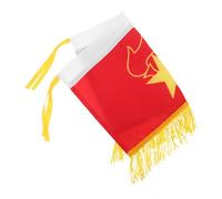 HANABASS Snare Drum Referee Flag Durable Handheld Signal Flag for School Band Events Outdoor Competitions Classroom Decoration Special Patrol Performance Supply