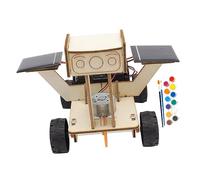 HANABASS Solar Lunar Model Kit for Kids DIY Educational Science Experiment Toy Solar Power Fun Assembly Engineering Vehicle for Boys and Girls for School Projects and Educational Learning