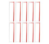 HANABASS Solid Windmill Pole 0.3 Inch Plastic Rods for Diy Windmill Craft Projects Garden Spinners Replacement Parts Outdoor Pinwheels