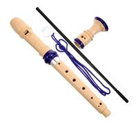HANABASS Soprano Recorder German Fingering Flute for Beginners Safe Durable Material Comfortable Grip Music Instrument for Practice and Performance