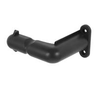 HANABASS Space-Saving Plastic Vacuum Wall Mount Holder Compatible with Vacuum Cleaners User-Friendly Installation for Home Use Black Support Bracket