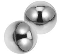 HANABASS Stainless Steel Baoding Balls 2-inch Chinese Hand Exercise Balls for Stress Relief and Finger Fitness, Smooth Rolling Massage Handballs for Seniors and Arthritis Therapy,