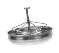 HANABASS Stainless Steel Pig Trough Guinea Pig Bowl Feeder Piglet Feeding Trough Livestock Feeder Bowl