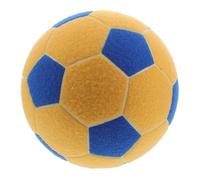 HANABASS Sticky Felt Football Target Game for Indoor and Outdoor Soccer Training Precision Juggling Ball for Boys Space-saving Soccer Practice Equipment with Easy-stick Design Yellow-blue