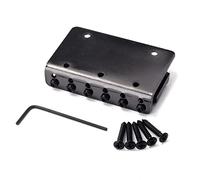 HANABASS String Fixed Bridge for Electric Guitar Vintage Style Screw Guitar Bridge Made of Solid Metal Sound Quality Height