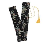 HANABASS Taichi Sword Carrying Inch Black Silk Dragon Pattern Martial Arts Equipment Storage Pouch Portable Sword Protection Case for Tai Chi Training