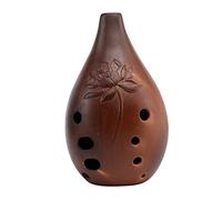 HANABASS Tao Xun Ceramic Ocarina Xun Instrument Chinese Ancient Music for Beginners Artists Performers Beginners Ancient Instrument Random Style