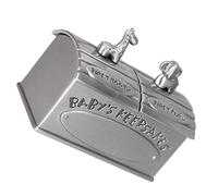 HANABASS Teeth Storage Box Metal Material for Keeping First Tooth and Curl Newborn Gifts for Keepsake Collection