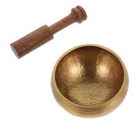 HANABASS Tibetan Singing Bowl Handmade Copper Sound Bowl for Yoga Meditation Gentle