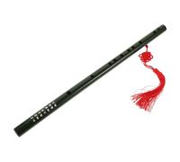 HANABASS Traditional Bamboo Flute for Beginners Comfortable Grip Green Bamboo Woodwind Instrument Easy to Play Chinese Musical Instrument for Various Music Genres and Skill Levels
