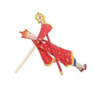 HANABASS Traditional Chinese Wooden Shadow Puppet for Family Interaction and Cultural Learning Solid Hand Puppet for DIY Shadow Puppetry and Kindergarten Early Education