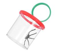 HANABASS Transparent Insect Viewer Box with Magnifying Lid for Educational Bug Observation Cage Portable Student Magnifier Container for Exploration and Science Learning